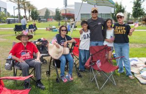 Fog Free Fireworks Draw Families to Mission College in Santa Clara