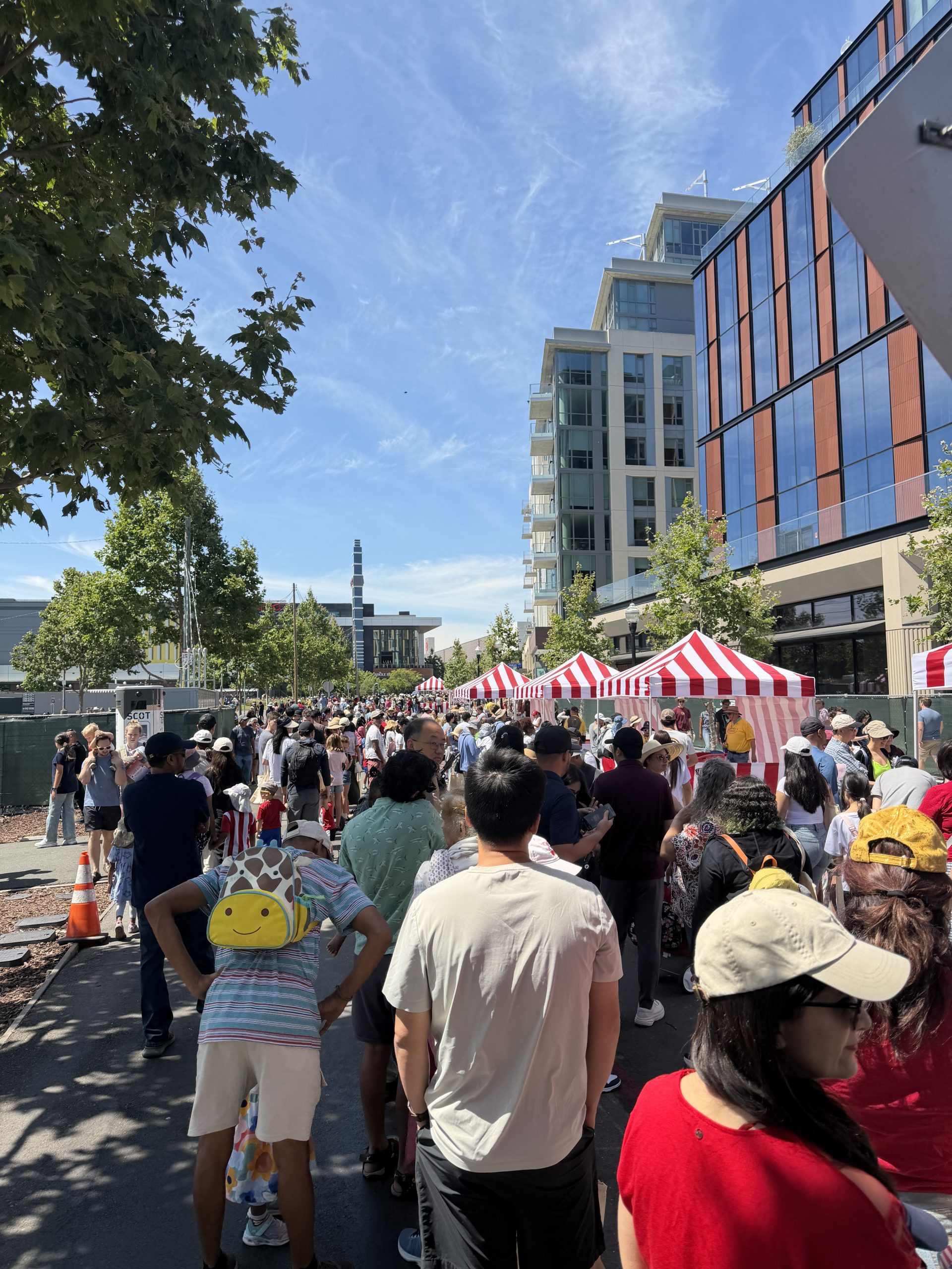 Thousands of people visited Downtown Sunnyvale on July 4 to celebrate America's birthday with free rides, games and entertainment.