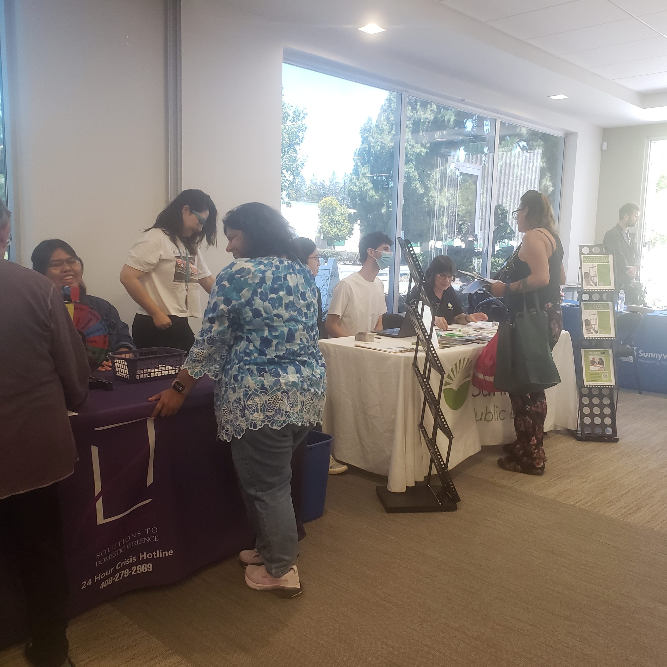 Sunnyvale Community Services held its annual resource fair, offering a one-stop shop for people looking for help.