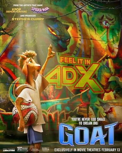 Family Movie: Goat (PG) — 2 p.m. – 4 p.m. at Sunnyvale Public Library (665 W. Olive Ave, Sunnyvale)