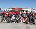 Members of the 49ers visited Santa Clara firefighters on July 23 to thank them for their consistent and continued service to the community.