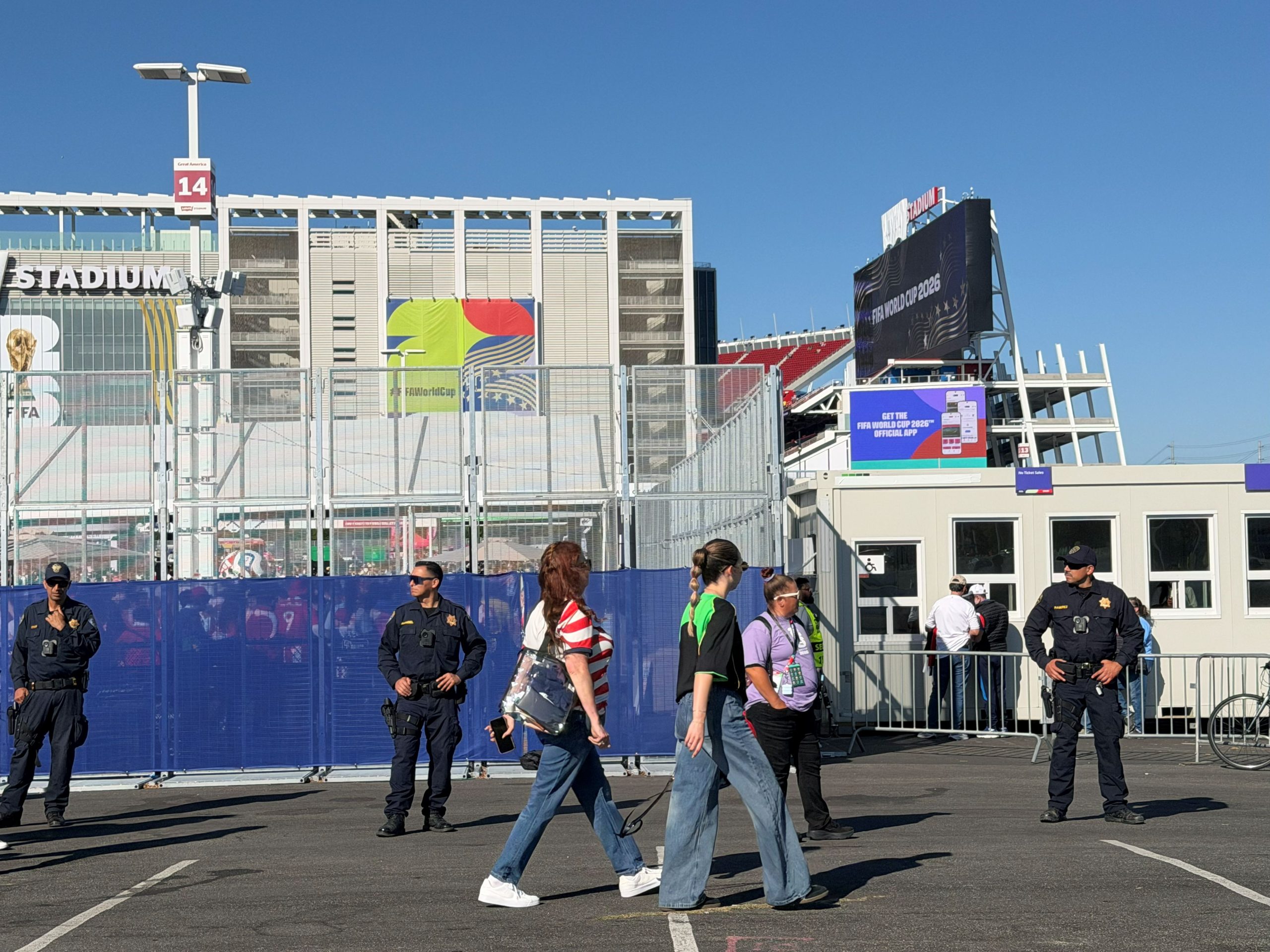 Santa Clara police managed security at the FIFA World Cup and Super Bowl LX without significant incident or service issues in the city.