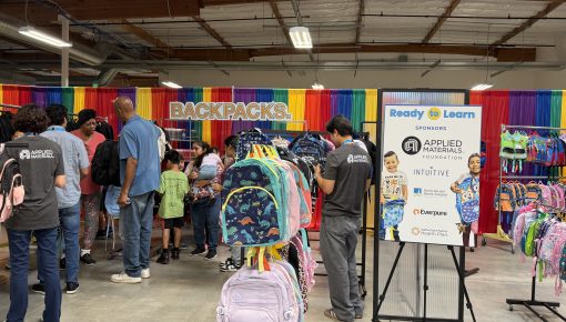 Ready to Learn Backpack Distribution at Sunnyvale Community Services Serves More Than 2,000 Students