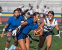 The Bruins, Condors and Rams came together for a joint flag football scrimmage before the start of the season.