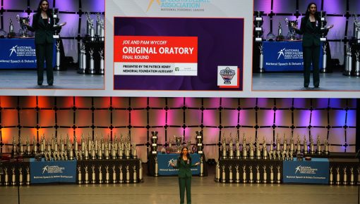 Hush-Hush Topic Earns Santa Clara Teen 2nd Place in National Speech & Debate Association Tournament