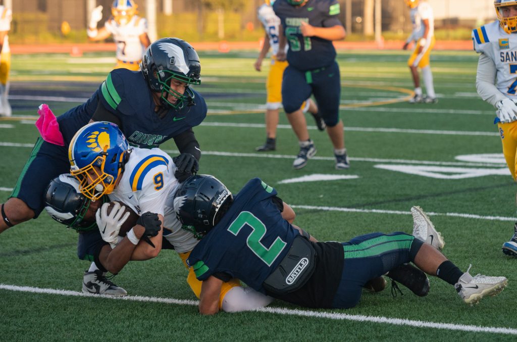 The Bruins avenged last season's loss to the Condors, and beat the SCUSD rivals 41-13 in the Week 1 matchup.