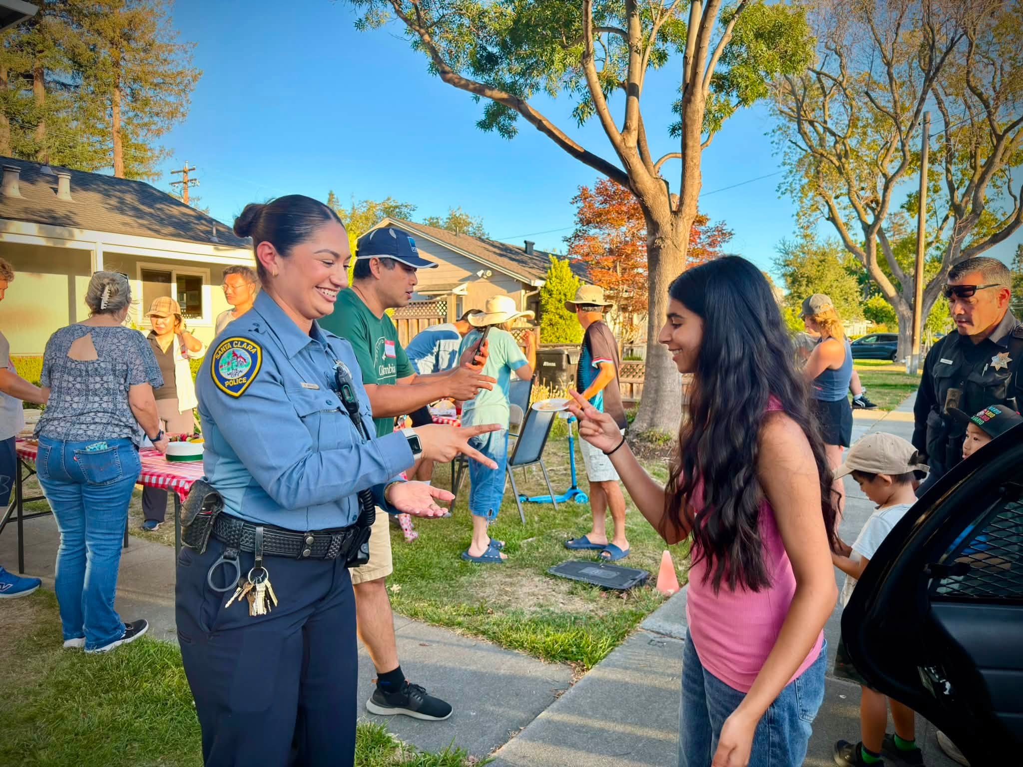 National Night Out offered city employees, firefighters and police officers a chance to bond with community members in an informal setting.