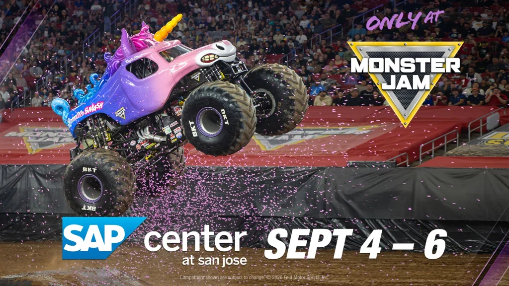 Monster Jam — Friday, Sept. 4 – Sunday, Sept. 6 at SAP Center, San José
