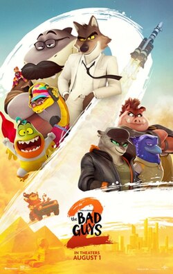 Family Movie: The Bad Guys 2 (PG) — 2 p.m. – 4 p.m. at Sunnyvale Public Library  Audience: School-age children ages 3 and up and their caregivers  Registration: Not required, but space is limited; doors will close when the room is full
