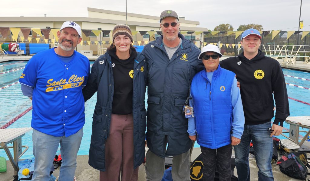 Santa Clara Swim Club Head Coach Kevin Zachar and Olympian Lynn Marie Vidali Gautschi will grand marshal the Parade of Champions.