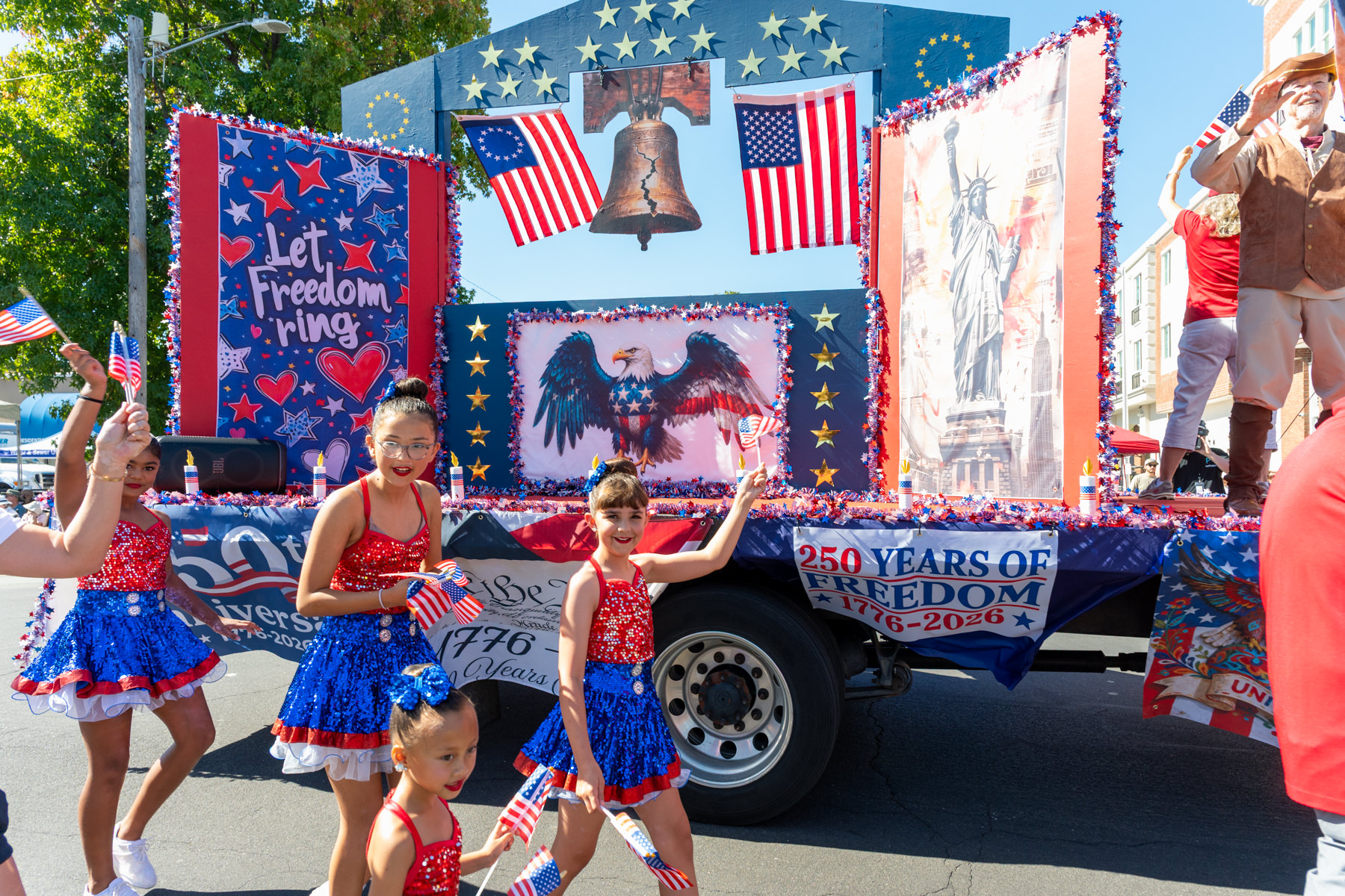 The Parade of Champions returned on Oct. 3 with several grand marshals including the swim club's Head Coach Kevin Zacher.