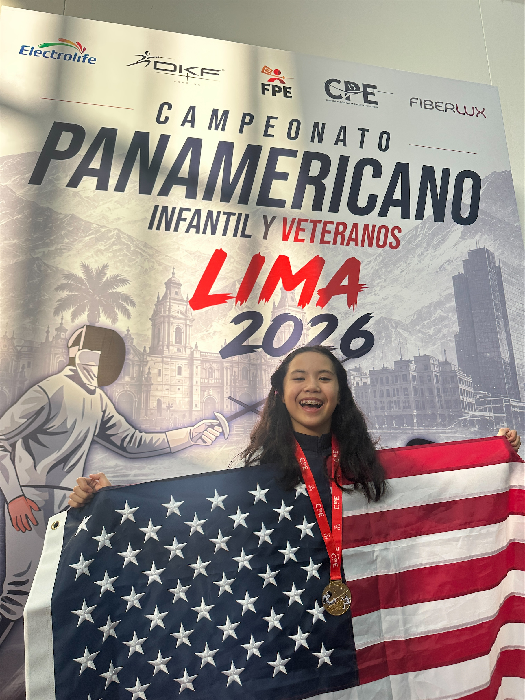 11-year-old Ella Defensor traded in her ballet slippers for an epee and most recently won gold at the Pan-American Youth Championships.