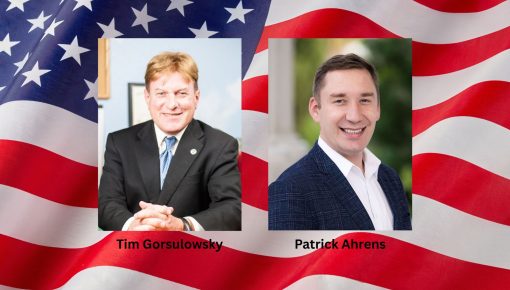 Assembly District 26 Candidates: Patrick Ahrens, Tim Gorsulowsky