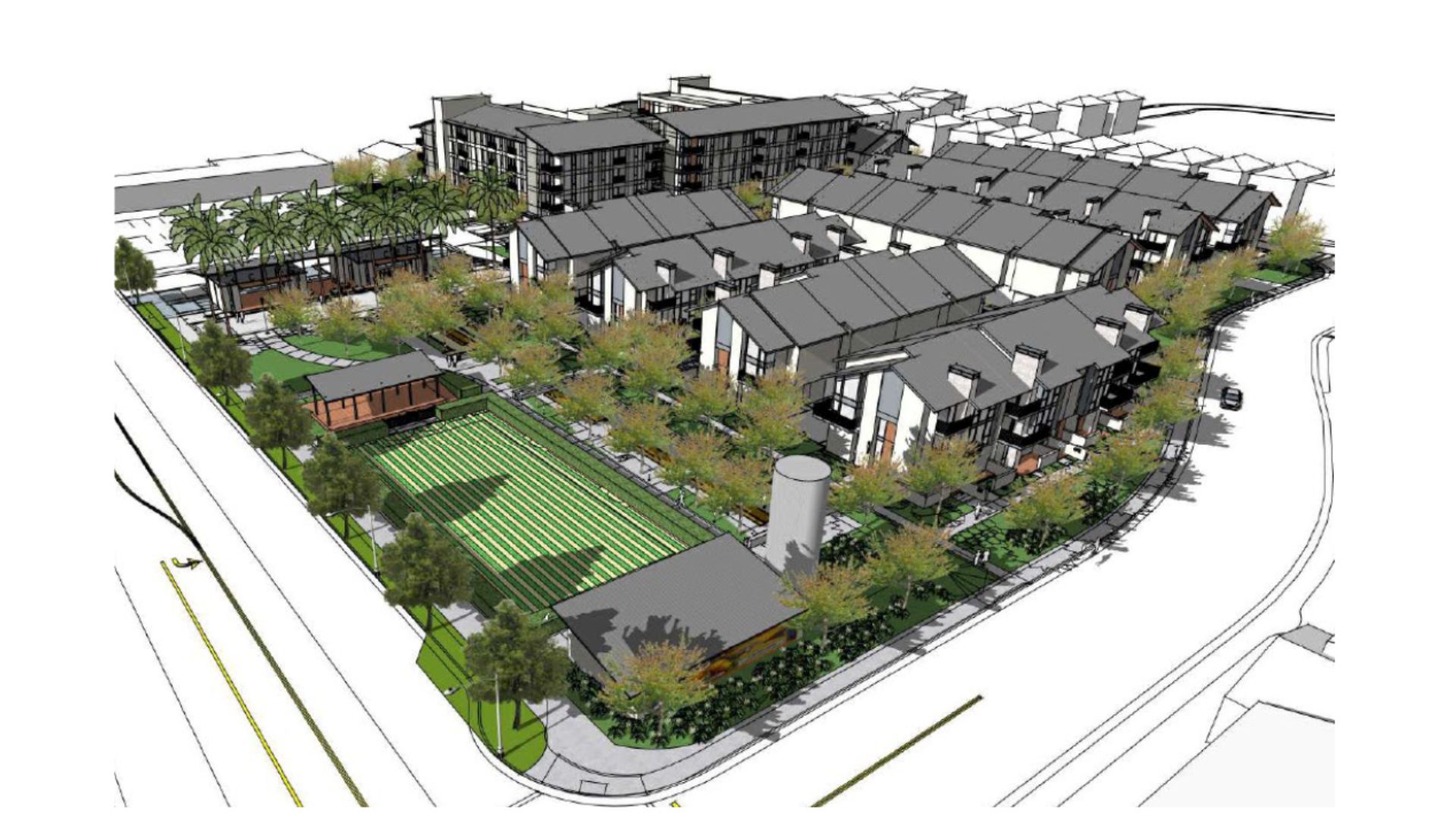 Santa Clara's Planning Commission denied Core Companies' plan to revise the development plans for its Agrihood project.